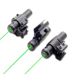 Ar15 rifle laser visão verde metal verde laser semente visão noturna sniper visando ajustável anti-vibração caça mira laser - Image 3