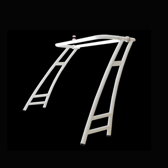 Indy Max Barco em Alumínio com Torre para Wakeboard em Branco Revestido