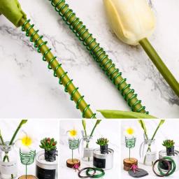 Fios De Decoração De Bonsai De Alumínio Anodizado Fio De Treinamento De Bonsai Fio De Jardim De Flor Fio De Alumínio DIY 5m Rolls - Image 5