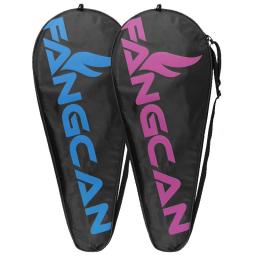Saco de raquete de tênis treinamento único ombro adulto crianças badminton squash armazenamento bolsa simples durável profissional saco de esportes - Image 1