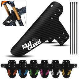 1 conjunto de mountain bike colorido pára-choques dianteiro traseiro paralama saver lama guarda asas acessórios ciclismo estrada bicicleta peças de proteção - Image 1