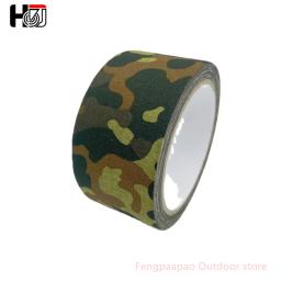 5m/10m multi-funcional camo fita auto-adesiva camuflagem caça paintball airsoft rifle impermeável antiderrapante fita furtiva - Image 1
