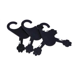 Cabide para roupas de estimação, 5 peças, suporte de roupas com forma de pata, cabide de secagem, acessórios para cachorros - Image 5