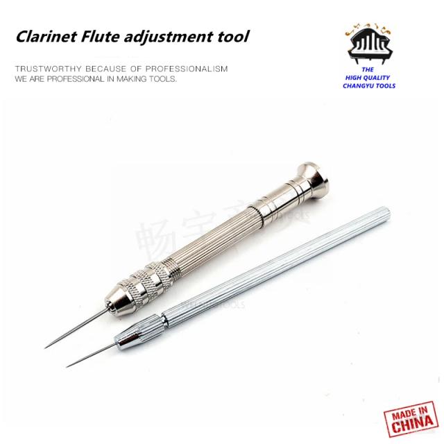 Ferramenta de Reparo para Clarinete e Flauta: Ajuste de Almofadas e Juntas de Papel com Agulha de Enchimento