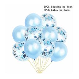 10 pçs/lote 12 polegada cores metálicas balões de látex confetes balões de ar inflável bola para festa de casamento aniversário suprimentos baloon - Image 2