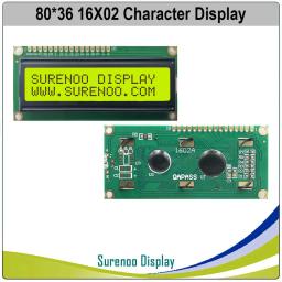 1602 162 16X2 16*2 Inglês Japonês Russo Cirílico Europeu Hebraico Caráter Módulo LCD Painel de Tela de Exibição LCM Azul Branco - Image 2