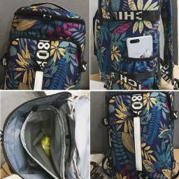 Mochila de basquete esportiva de grande capacidade, Gym Duffle Canvas Bag para homens e mulheres, Sportsbag, Laptop Backpack - Image 6
