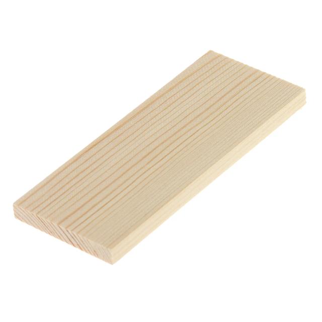 Conjunto de 10 Painéis de Madeira de Pinho com Acabamento Natural para Artesanato Modelo