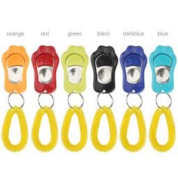 Brinquedo para treinamento de cachorro em forma de pata, 2 peças, clicker de brinquedo para treinamento de pets, treinamento de cachorro, trançar, clicker - Image 3