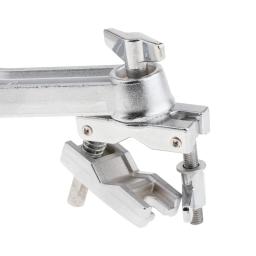 Universal Metal Drum Mount Bracket Suporte Suporte Suporte Suporte Braçadeira ajustável Acessórios de montagem Peças de percussão Cowbell Instrumento de percussão 1Pc - Image 6