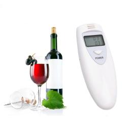 Testador de respiração de álcool digital portátil display lcd inalador medidores de álcool analisador portátil bafômetro detector teste - Image 3