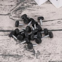 Pés plásticos ajustáveis Parafusos, Pé Ajuste Móveis, M6, Acessórios Hardware, 20pcs - Image 3