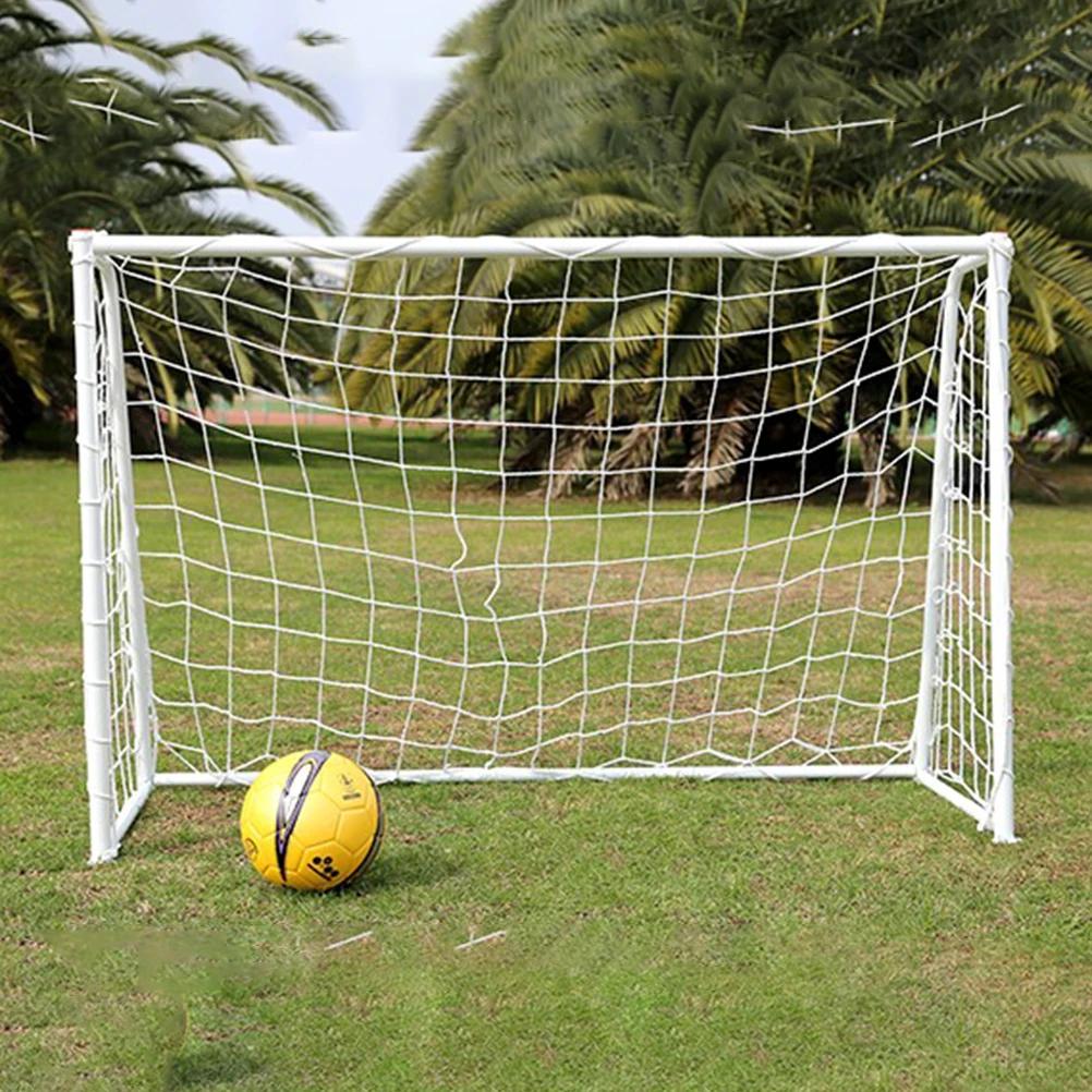 Rede de futebol e gol 1 peça, rede de futebol de polipropileno para portões, rede de coluna de treino, tamanho total - Image 1