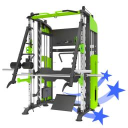 GymHome Multifuncional Smith Machine, Equipamento De Halterofilismo Esporte, Smith Large Training Rack, Equipamento De Fitness Abrangente - Image 3
