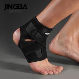 Jingba-ajustável compressão tornozelo cinta, 1 parte, suporte para esportes, protetor de articulação do tornozelo, dropshipping - Image 5