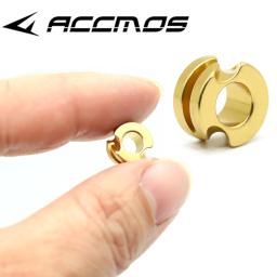 Arco de alumínio composto para tiro com arco, acessórios para arco de caça com visão noturna, peep, arquearia, 1/8 "3/16", 1 peça - Image 5