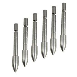 Aço Bala Ponta Ponto para Arco e Arco, Seta Shaft, Caça Dardos Acessórios, Diâmetro Interno 4.2mm, 80 Grão, 100 Grão, 120 Grão, 6 peças - Image 5