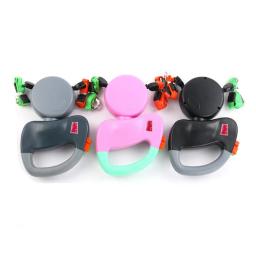Pet corda de tração de duas cabeçadas, trela automática para dois cães, chumbo, 3m - Image 4