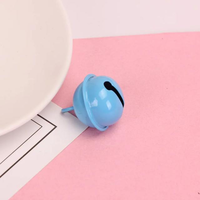Conjunto de 10 Sinos de Natal Coloridos de 22mm para Decoração da Árvore e DIY Artesanato