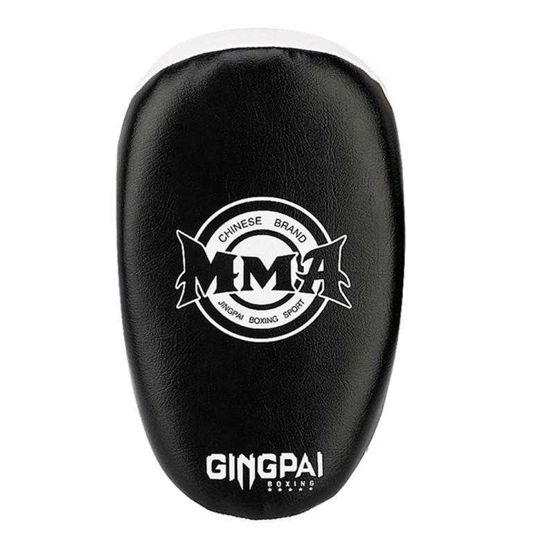 Saco de boxe escudo curva almofadas areia aptidão taekwondo mma chutando soco almofada treinamento do plutônio luta engrenagem muay thai pé alvo - Image 1