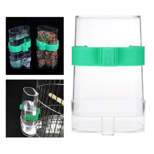 Bebedouro e alimentador automático para pássaros de estimação: ideal para papagaios e calopsitas