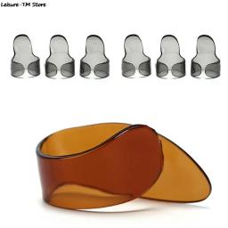 4 Pçs/set Palhetas Polegar Dedo Unhas Cordas Da Guitarra Picks Plectrums Instrumento Musical Acessórios Práticos - Image 1