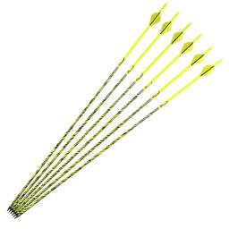 Alvo de flechas de carbono para tiro com arco composto, 300 340 400 500 600 32 polegadas id6.2 eixo para arco recurvo e de caça - Image 3
