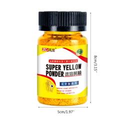Pó amarelo para aquário, peixes decorativos, imediato, previne infecção, medicamento para machucados - Image 4