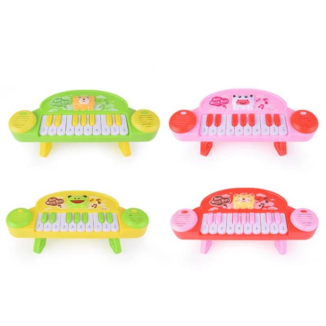 Piano Eletrônico Infantil com 10 Músicas Demo - Teclado Musical Divertido para Presentear Crianças