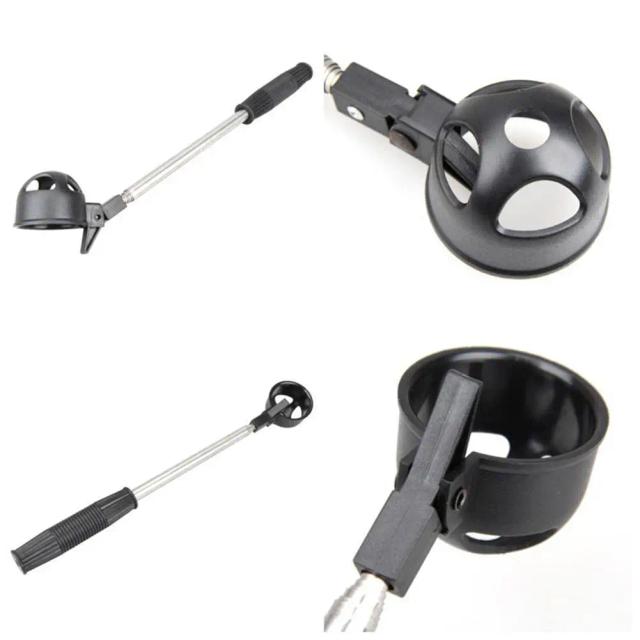 Utensílios Telescópicos para Captura de Bolas de Golfe - Ferramentas Práticas para Esportes ao Ar Livre com Bloqueio Automático