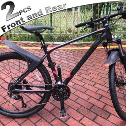 Para-lamas para bicicletas NICEDACK MTB, para-lamas dianteiros e traseiros para bicicletas, para-lamas para mountain bikes downhill, adequados para 20 "26", 27,5 ", 29 polegadas e bicicletas gordas (vermelho) - Image 4