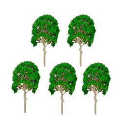 Plantas Florestais para Trem e Cenário Ferroviário, Árvore Modelo, Plantas Fazendo Acessórios, Escala HO, Trem, Ferrovia, Diorama ou Layout, Pacote de 5, 15cm - Image 4