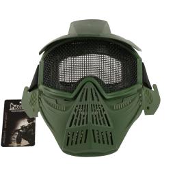 Máscara Facial Tática Completa para Paintball, Malha De Aço De Metal, Respirável, Airsoft, Tiro, Protetora, Wargame, Militar, Caça - Image 5