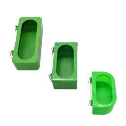 Pássaros de animais de estimação, calha de alimentação, papagaio, tigela de água de alimentação, copo plástico à prova de respingos, alimentador de gaiola de pássaros - Image 2