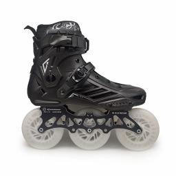 Profissional Inline Roller Skating Shoes, Mutável Velocidade Patines, Patins de Corrida Patinação Livre, 4*80 ou 3*110mm - Image 1