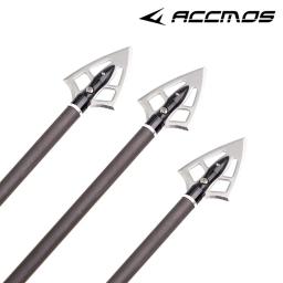 Tiro com arco broadhead 100/grão 125 ponta de flecha de 2/3 afiada ponta de flecha forcomposto arco e flecha tiro recurvo acessório de caça - Image 4