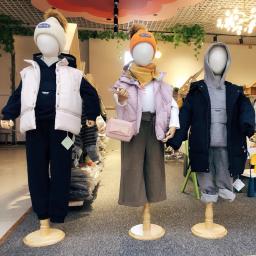 Manequim para costura infantil de 2 a 4 anos, base com disco de madeira branco sem mão, adereços para modelos meio estilo de roupas, 1 peça d400 - Image 2