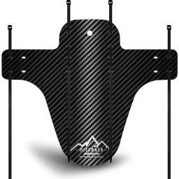 Para-lamas de bicicleta de 7 cores 2 peças de guarda-lamas de bicicleta de qualidade em fibra de carbono dianteira traseira MTB para bicicletas de montanha acessórios para bicicletas - Image 2
