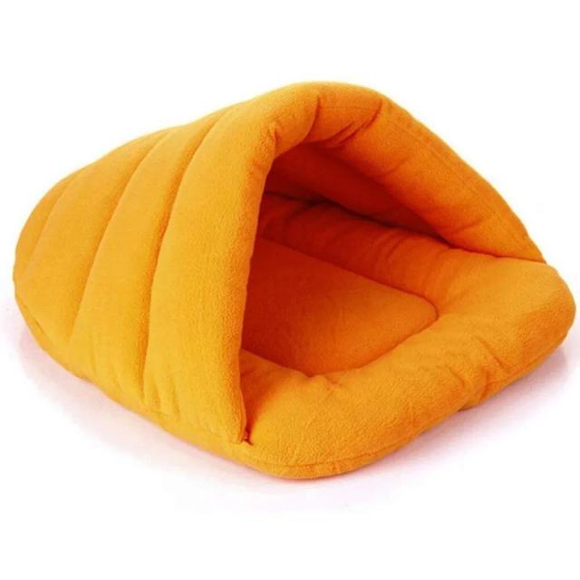 Camas aquecidas de lã macia para cães e gatos, ideais para o inverno
