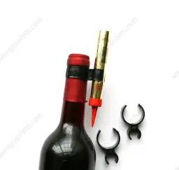 Garrafa de champanhe vela de aniversário brilho fogos de artifício segurança fonte de gelo clipe de plástico titular boate bolo festa de casamento suprimentos - Image 5