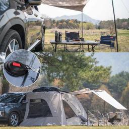Barraca de acampamento ventosa âncora fixação gancho resistente carro acampamento removível fixação gancho do lado do carro toldo ventosa - Image 3
