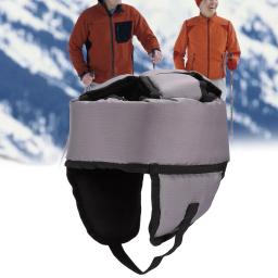 Homem velho anti-queda capacete de segurança ajustável anti-colisão shatter-resistente proteção da orelha cuidado cabeça boné inverno - Image 6