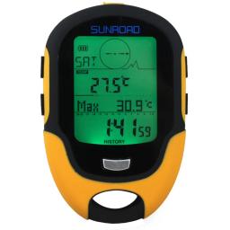 Handheld gps receptor de navegação portátil digital altímetro barômetro bússola localizador para acampamento ao ar livre caminhadas pesca - Image 3
