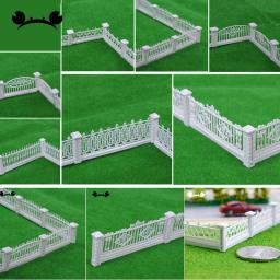 Cerca do Jardim Miniatura, Barreira Ferroviária Modelo de Calibre, Cenário de Construção Diorama, Paisagem do Terreno Wargaming, 1PC, 100cm, 1PC, 1PC - Image 1