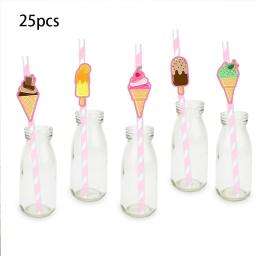 Decoração para festas de aniversário, balões de rosquinha que brilham, convites de feliz aniversário, bolsa para decorar, banner e parede - Image 5