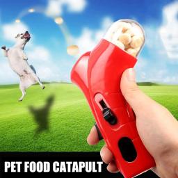 Lançadores de comida para pets, ferramenta interativa de treinamento para animais de estimação, estimação, catapulta, lançador de comida - Image 1