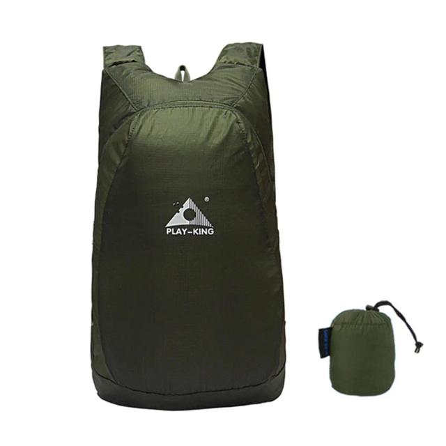 Mochila Esportiva Dobrável de 20L À Prova D'Água Ideal para Escalada e Aventura ao Ar Livre
