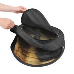 M MBAT-mochila com intercalar removível para pratos e tambores, acessórios para percussão, ferramenta de música, Gig Bag - Image 6