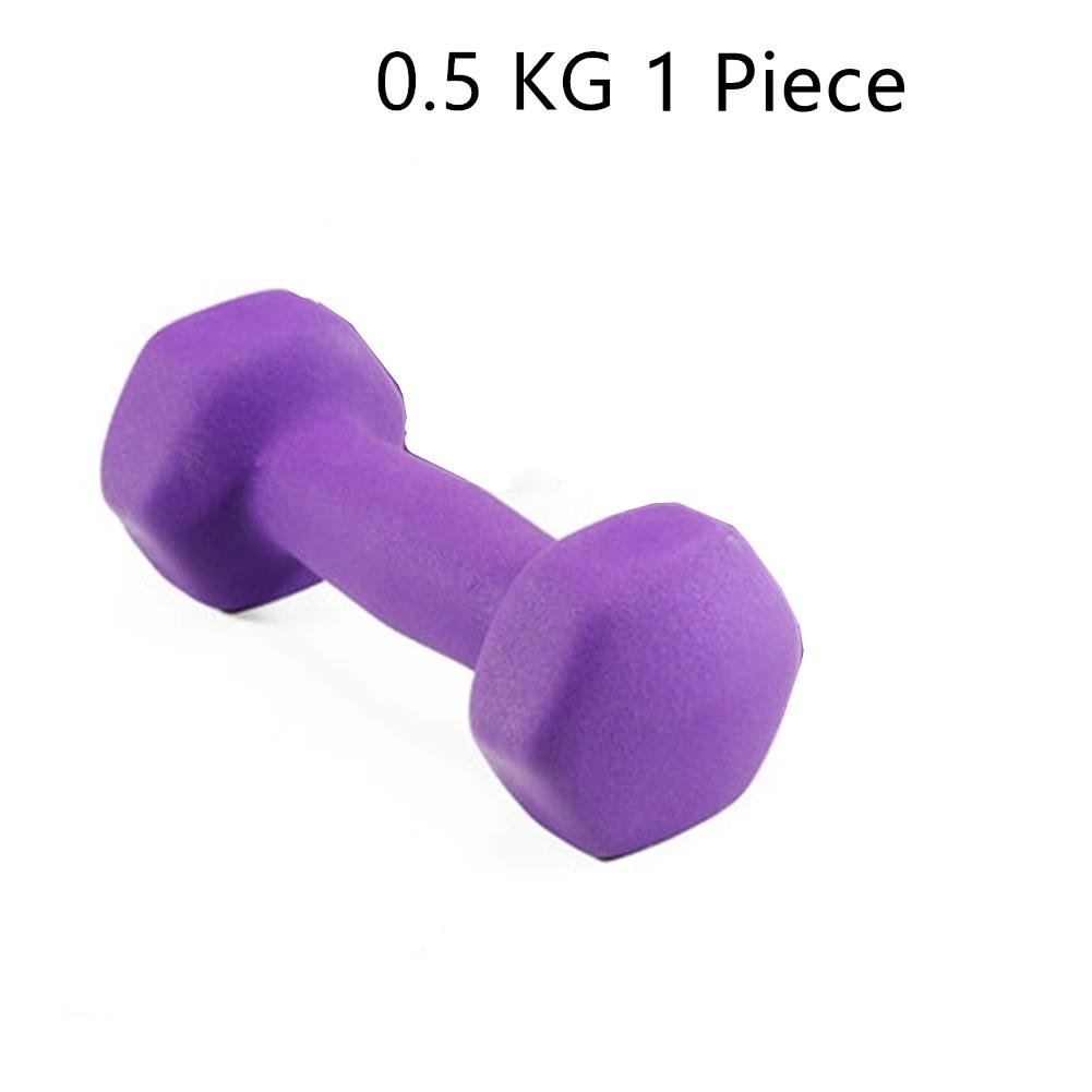 Haltere Hexagonal Fosco para Mulheres, Estudante e Criança, Aeróbica, Ginásio Crossfit, Exercício de Fitness, Treino, 1 Pc, 1,5 kg, 1kg - Image 1