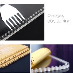 Estojo para chave modelo de couro transparente acrílico, artesanato, couro, ferramentas de costura, faça você mesmo, feito à mão, 1 peça - Image 2